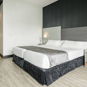 Chambre individuelle corporate Hotel ILUNION Atrium Madrid